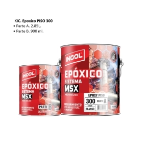Epóxico para Pisos INCOL A300 SMX 1 GL (Kit Completo)