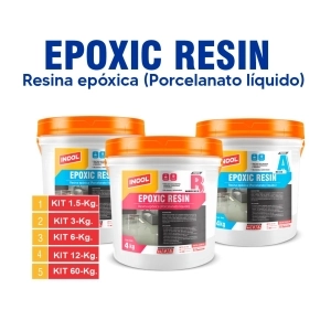 RESINA EPOXICA (PORCELANATO LIQUIDO) kic (1 lt)