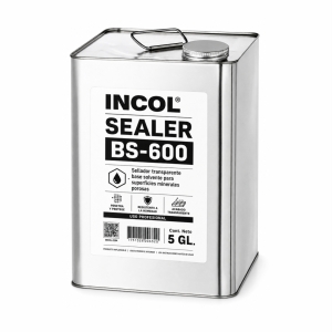 INCOL® SEALER BS-600 (LATA 5 GL) SELLADOR TRASPARENTE BASE SOLVENTE